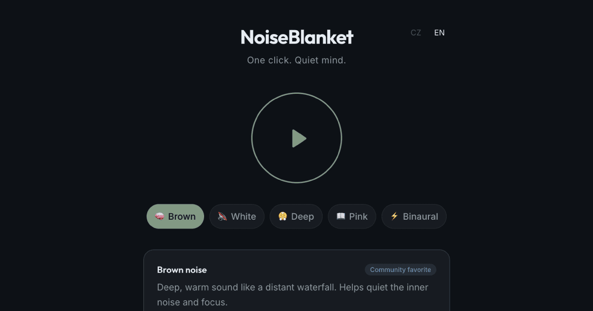 NoiseBlanket